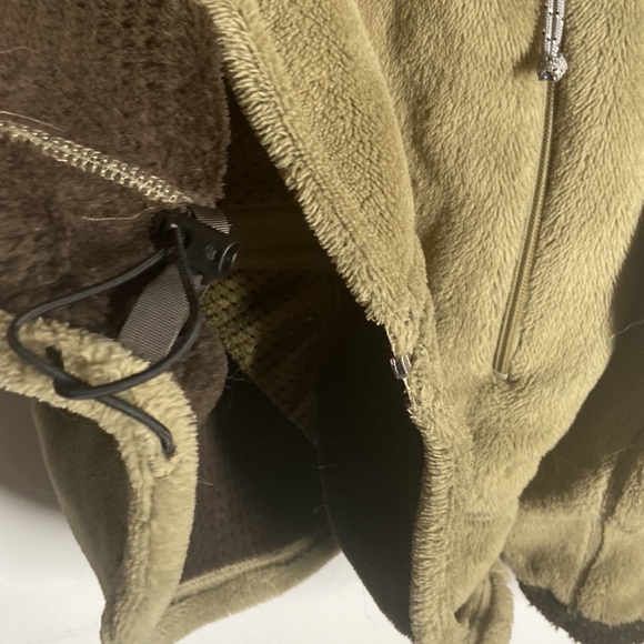 Patagonia Regulator R4 Fleece Sweater Jacket Green/Brown L Polartec Vint… - Picture 6 of 11